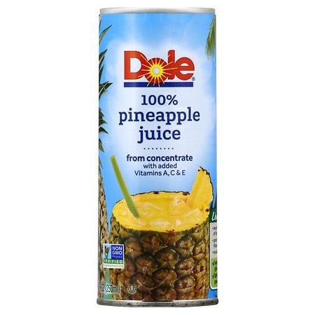 Dole Club Pack Pineapple Juice; 8.4 Ounces; 24 Per Case