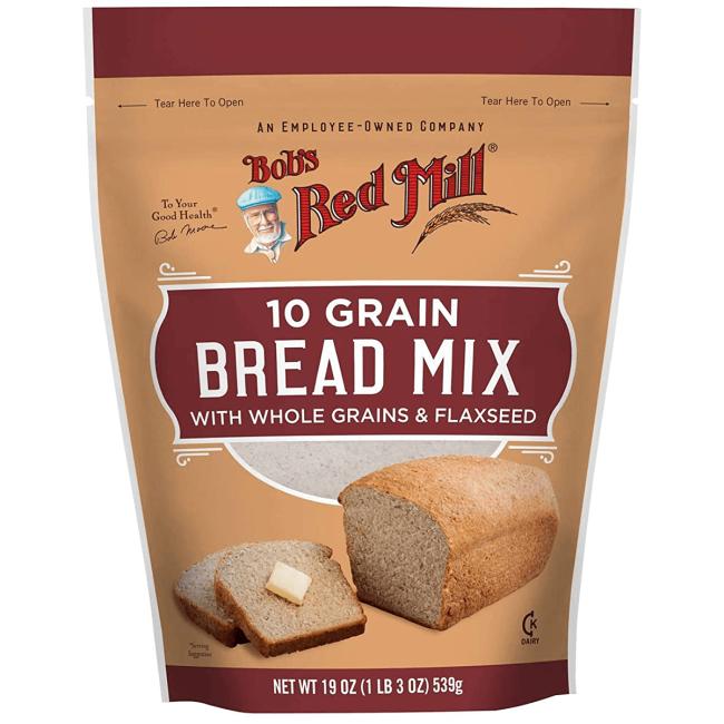 Bob's Red Mill Natural Foods Inc 10 Grain Bread; 19 Ounces; 4 Per Case