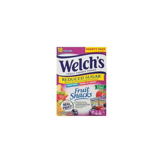 Welch's Reduced Sugar Fruit Snacks; 14.4 Ounces; 6 Per Case