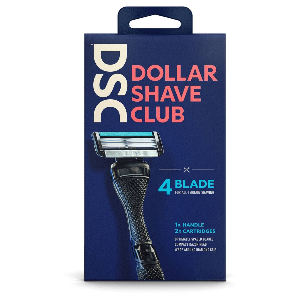 Dollar Shave Club Razor Starter Kit; 1 Count; 4 Per Box; 3 Per Case - High Mart Wholesale