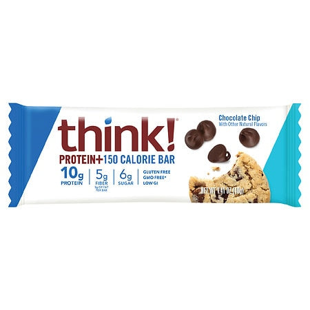 Thinkthin Chocolate Chip Master Case; 1.41 Ounce; 10 Per Box; 12 Per Case - High Mart Wholesale