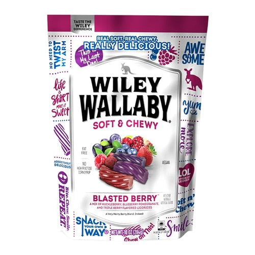 Wiley Wallaby Blasted Berry; 10 Ounces; 10 Per Case