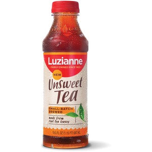 Luzianne Unsweetened Tea Ready To Drink; 18.5 Ounces; 12 Per Case - High Mart Wholesale