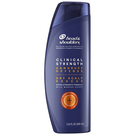 Head & Shoulders Clinical Strength Dry Scalp Rescue Shampoo; 13.5 Fluid Ounces; 6 Per Case