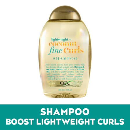 Ogx Coconut Shampoo Fine Curls; 385 Milileter; 4 Per Case - High Mart Wholesale