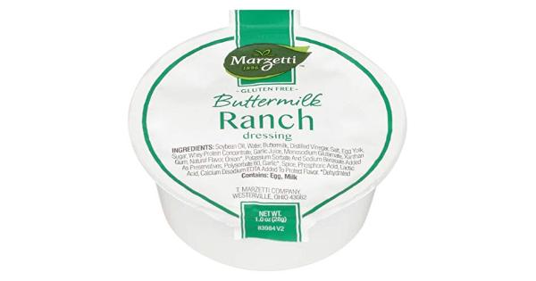 Marzetti Buttermilk Ranch Dressing Single Serve; 1 Ounce; 120 Per Case - High Mart Wholesale