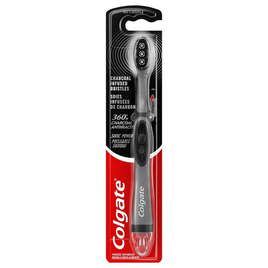 Colgate Hybrid Charcoal Sonic Power Toothbrush; 1 Each; 3 Per Box; 4 Per Case