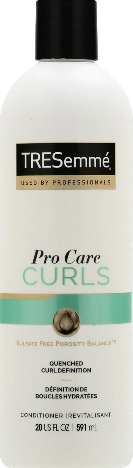 Tresemme Pro Curls Conditioner; 20 Fluid Ounces; 4 Per Case