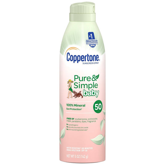 Pure & Natural Baby Spf 50 Spray; 5 Ounces; 3 Per Box; 4 Per Case - High Mart Wholesale
