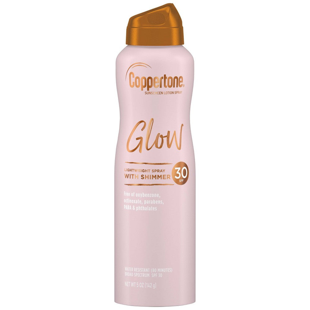 Coppertone Glow Spray Spf 30; 5 Fluid Ounces; 3 Per Box; 4 Per Case - High Mart Wholesale