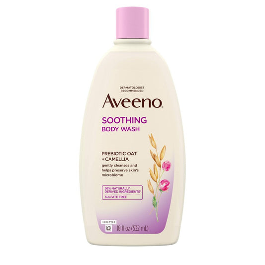 Aveeno Soothing Wash Oat; 18 Fluid Ounces; 3 Per Box; 4 Per Case - High Mart Wholesale