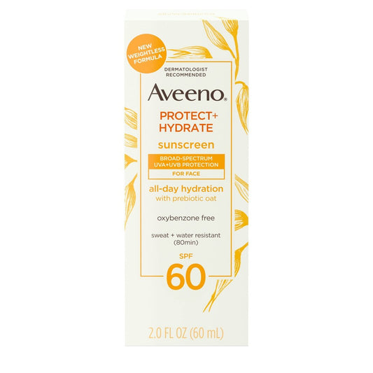 Aveeno Sunscreen Spf60 Flour Lotion; 2 Ounce; 3 Per Box; 4 Per Case - High Mart Wholesale