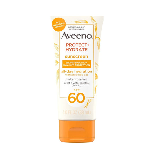 Aveeno Sunscreen Spf60 Body Lotion; 3 Fluid Ounces; 3 Per Box; 4 Per Case - High Mart Wholesale