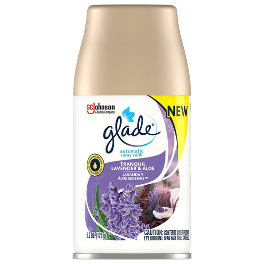 Glade Large Automatic Spray Refill; 6.2 Ounces; 6 Per Case - High Mart Wholesale