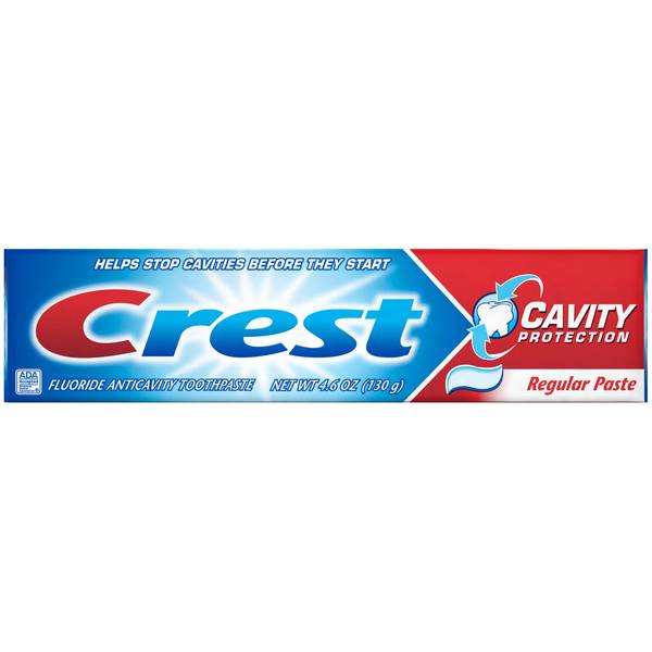 Crest Toothpaste Cavity Protection Regular; 4.2 Ounces; 12 Per Box; 2 Per Case