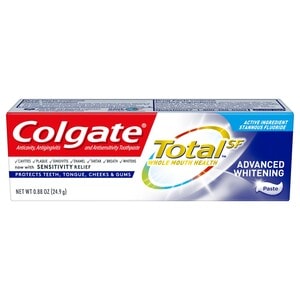 Colgate Total Toothpaste Whitening; 0.88 Ounces; 24 Per Case