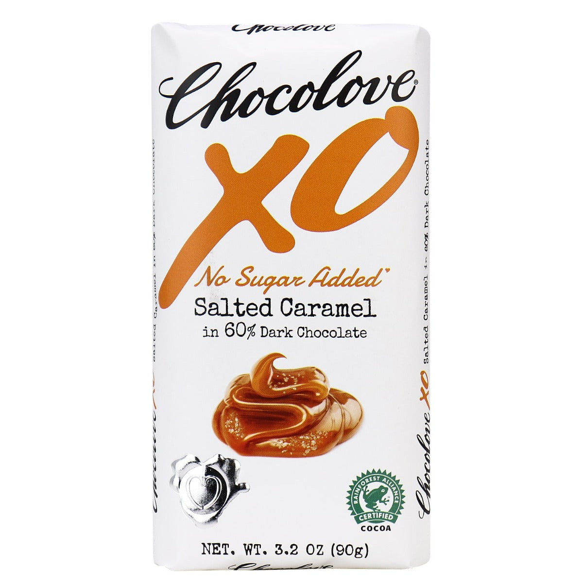 Chocolove Salted Caramel In 60'S; 3.2 Ounces; 10 Per Box; 12 Per Case - High Mart Wholesale