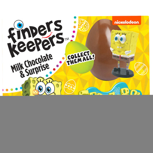 Finders Keepers Spongebob Squarepants Milk Chocolate Candy; 0.7 Ounces; 6 Per Box; 6 Per Case - High Mart Wholesale