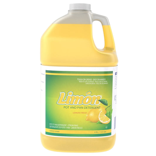 Limon Pot And Pan Detergent Lemon Fresh; 1 Gallon; 2 Per Case - High Mart Wholesale