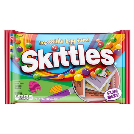 Skittles Easter Fun Size Laydown; 10.72 Ounce; 24 Per Case