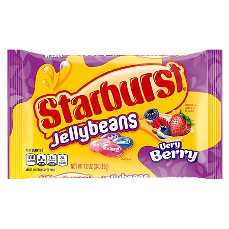 Starburst Very Berry Jelly Bean; 12 Ounce; 12 Per Case