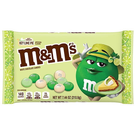 M&M's Easter White Chocolate Key Lime Pie; 7.44 Ounce; 36 Per Case