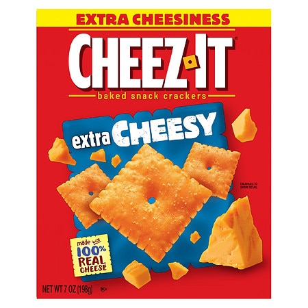 Kellogg's Cheez It Crackers Extra Cheesy; 7 Ounces; 12 Per Case