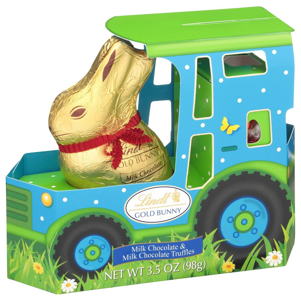 Lindt & Sprungli (Usa) Inc Easter Milk Chocolate Tractor; 3.5 Ounces; 8 Per Case
