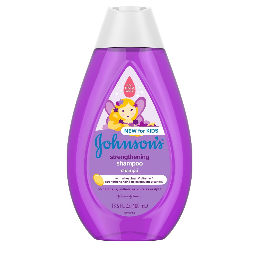 Johnson's Baby Strengthening Shampoo; 400 Milileter; 3 Per Box; 8 Per Case - High Mart Wholesale