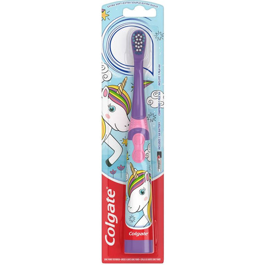 Colgate Kids Battery Toothbrush Unicorn; 1 Each; 3 Per Box; 4 Per Case