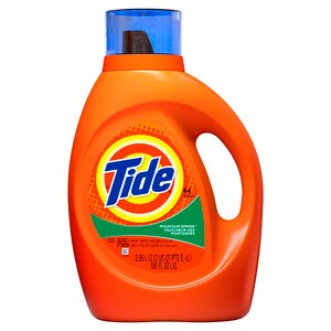 Tide Liquid Detergent 2X Mountain Spring; 92 Fluid Ounces; 4 Per Case