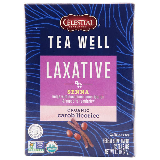 Tea Well Tea Well Laxative Tea; 12 Count; 6 Per Case