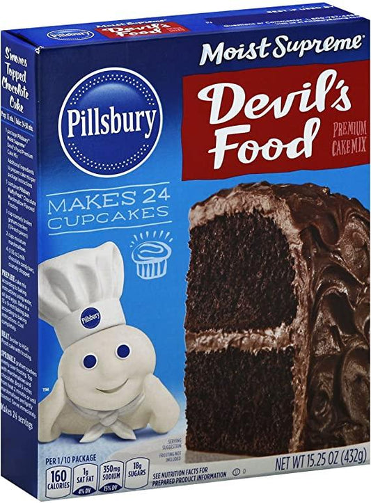 Pillsbury White Cake Mix; 15.25 Ounces; 12 Per Case