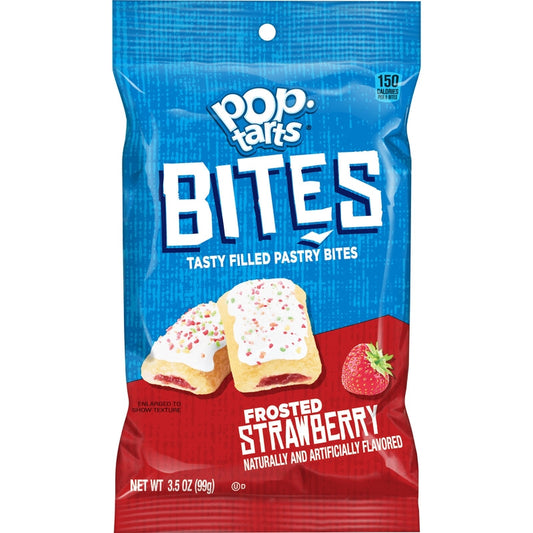 Kellogg's Pop-Tarts Frosted Strawberry Bites; 3.5 Ounces; 6 Per Case