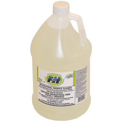 Fit Fruit & Vegetable Antibacterial Produce Wash; 1 Gallon; 4 Per Case - High Mart Wholesale