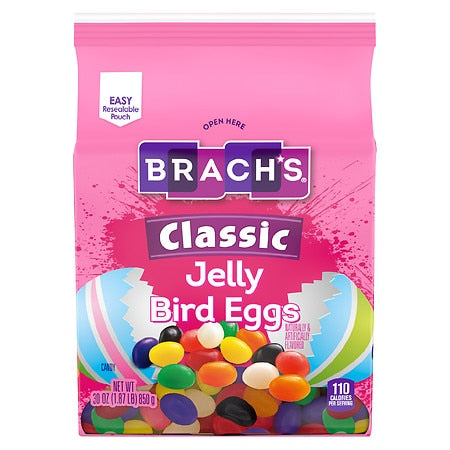 Brachs Classic Jelly Bird Eggs; 30 Ounces; 10 Per Case - High Mart Wholesale