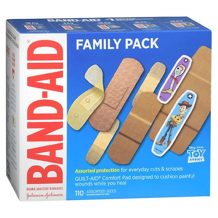 Band Aid Variety Box; 110 Count; 12 Per Case - High Mart Wholesale