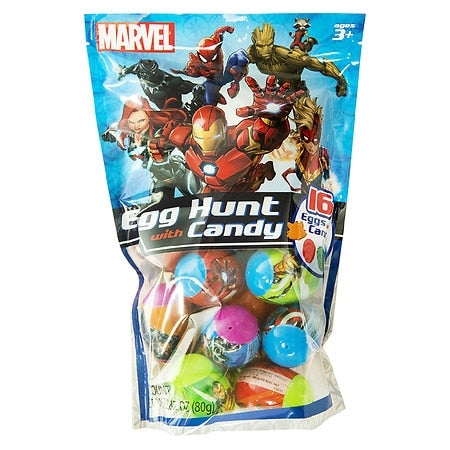 Frankford Candy Marvel Plastic Egg Bag; 2.82 Ounces; 6 Per Case - High Mart Wholesale