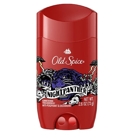 Old Spice Antiperspirant Deodorant Night Panther; 2.6 Ounces; 6 Per Box; 2 Per Case