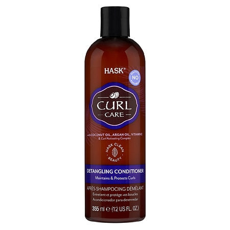 Hask Curl Conditioner; 12 Fluid Ounces; 4 Per Case