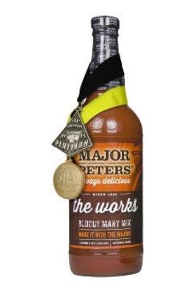 Major Peters The Works Bloody Mary Cocktail Mixer; 32 Fluid Ounce; 12 Per Case