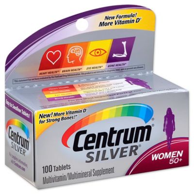 Centrum Silver Centrum Silver Women 50+ Tabs; 100 Each; 3 Per Box; 4 Per Case