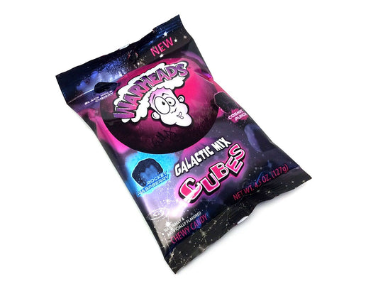 Warheads Galactic Mix Cubes Peg Bag; 4.5 Ounces; 12 Per Case