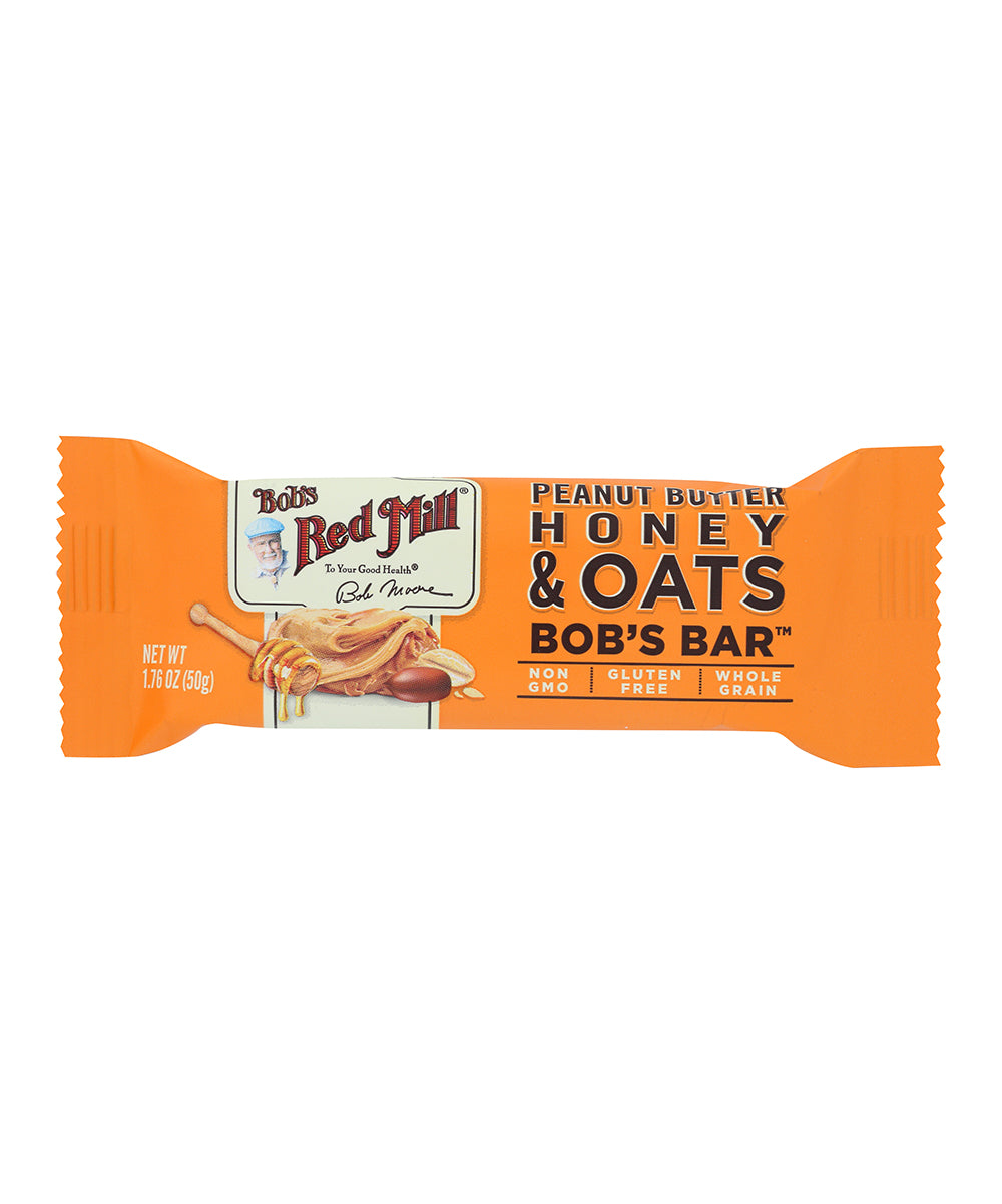 Bob's Red Mill Natural Foods Inc Peanut Butter & Honey & Oats Bar; 1.76 Ounces; 12 Per Box; 12 Per Case