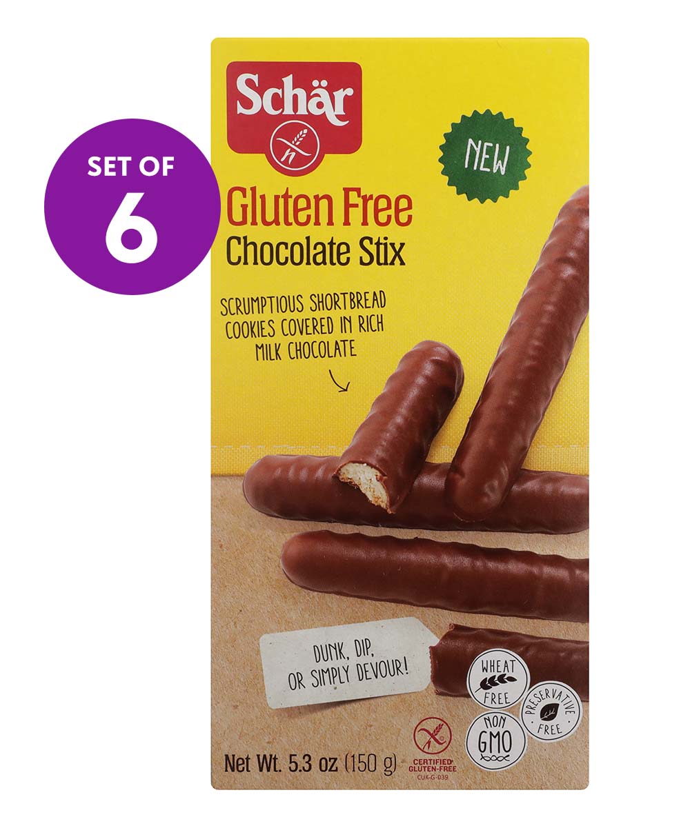 Schar Gluten Free Chocolate Stix; 5.3 Ounces; 6 Per Case - High Mart Wholesale