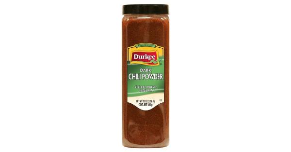 Durkee Chili Powder Dark; 17 Ounce; 6 Per Case - High Mart Wholesale