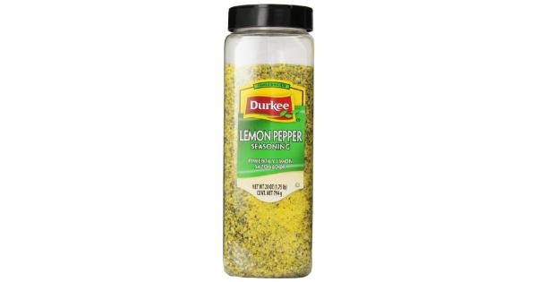 Durkee Lemon Pepper Seasoning; 28 Ounce; 6 Per Case - High Mart Wholesale