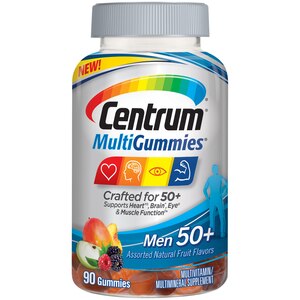 Centrum Gummies Centrum Mens Gummy 50+; 80 Each; 3 Per Box; 4 Per Case