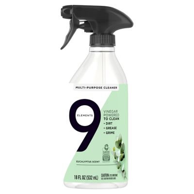 9 Elements Spray Cleaning Product Eucalyptus; 18 Fluid Ounces; 6 Per Case