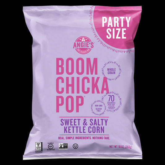 Angie's Boomchickapop Boomchickapop Sweet And Salty Kettle Corn Gluten Free; 10 Ounces; 4 Per Case